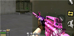 CF手游M4A1玫瑰實戰(zhàn)評測視頻 紫羅蘭虐殺全場