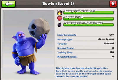 部落沖突巨石投手進攻演示視頻講解 全新暗黑兵種登場