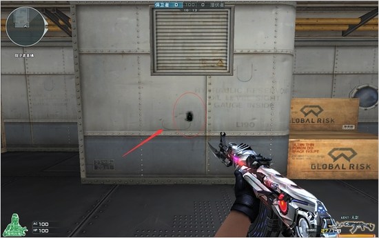 cf手游體驗(yàn)服bug無影AK47強(qiáng)行虐殺僵尸