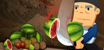 水果忍者街機(jī)模式視頻 1865分誰能一戰(zhàn)