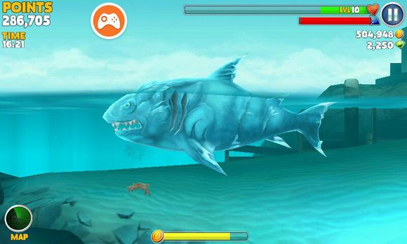 饑餓的鯊魚進化冰鯊視頻攻略 特殊鯊魚冰鯊玩法視頻