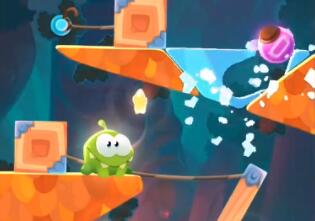 割繩子魔法6-11怎么過(guò) 6-11三星通關(guān)視頻