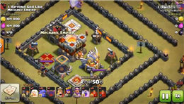 部落沖突巧用骷髏法術(shù) 11本多層回字陣另類3星打法