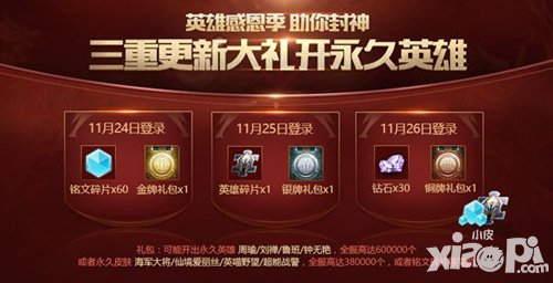 王者榮耀助你封神新版本活動公告 多重好禮等著你