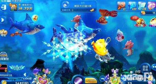 捕魚(yú)來(lái)了小游戲瘋狂的河豚怎么玩