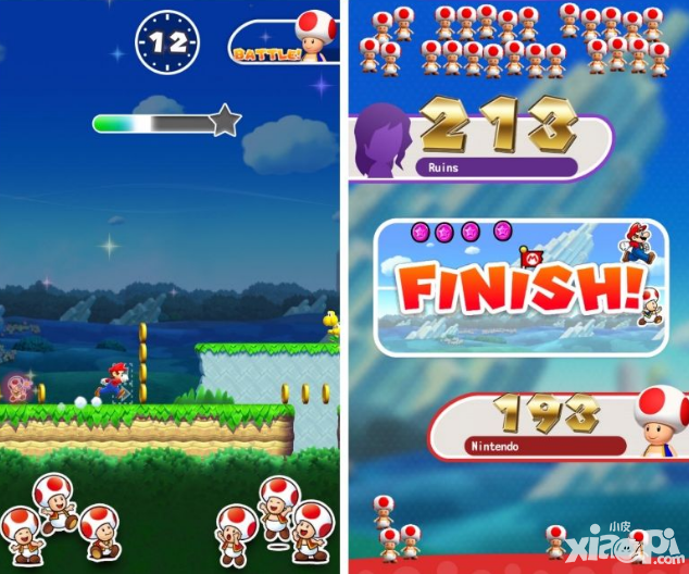 《超級(jí)馬里奧跑酷》評(píng)測(cè) 極其考驗(yàn)跳躍時(shí)機(jī)