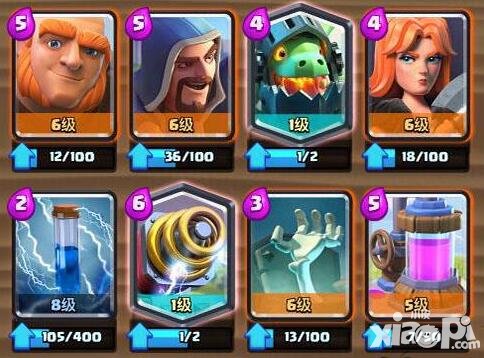 皇室戰(zhàn)爭電車飛龍流卡組介紹