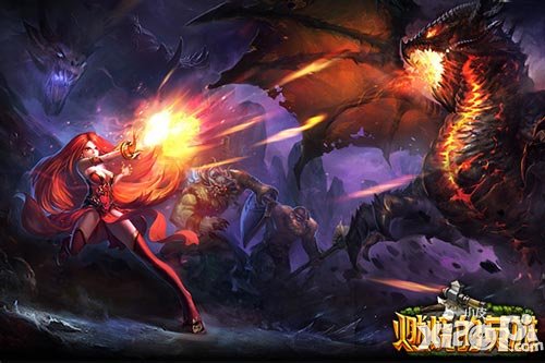 《燃燒的英雄》今日搶鮮安卓測試 3D-DOTA動作手游