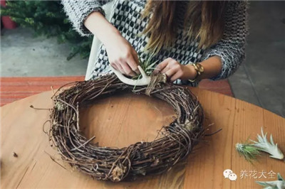 花環(huán)的制作方法