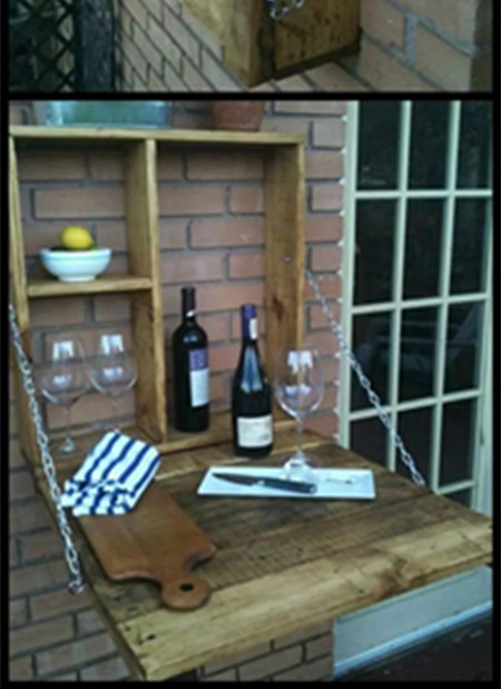 陽臺做吧臺正合適