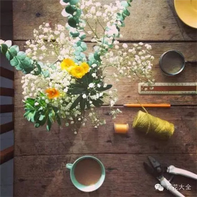 植物開出自己的花