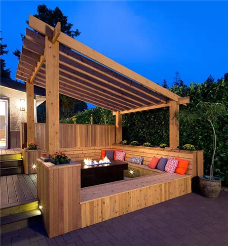 傍晚的露臺(tái)