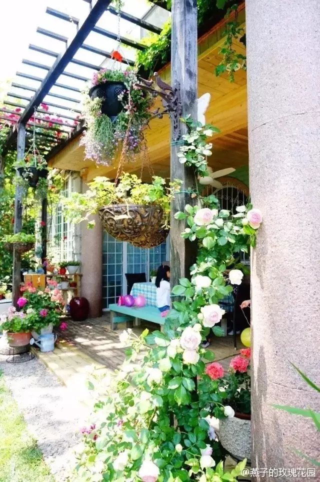 2005年冬天，她與這所房子相遇。從小就喜歡花花草草的她，還沒有住進(jìn)去，就已經(jīng)在心里規(guī)劃著怎么在空地種花了。