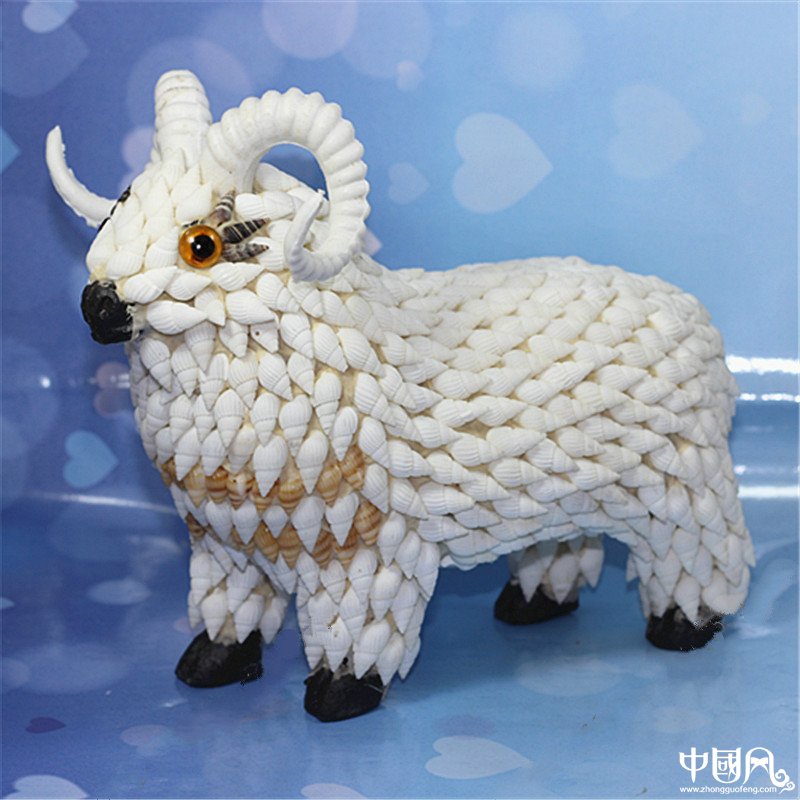 十二生肖貝殼工藝品圖片