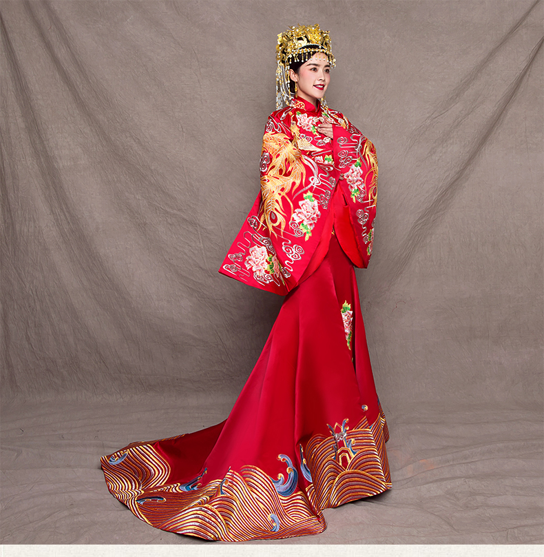 復古中式禮服新娘秀禾服