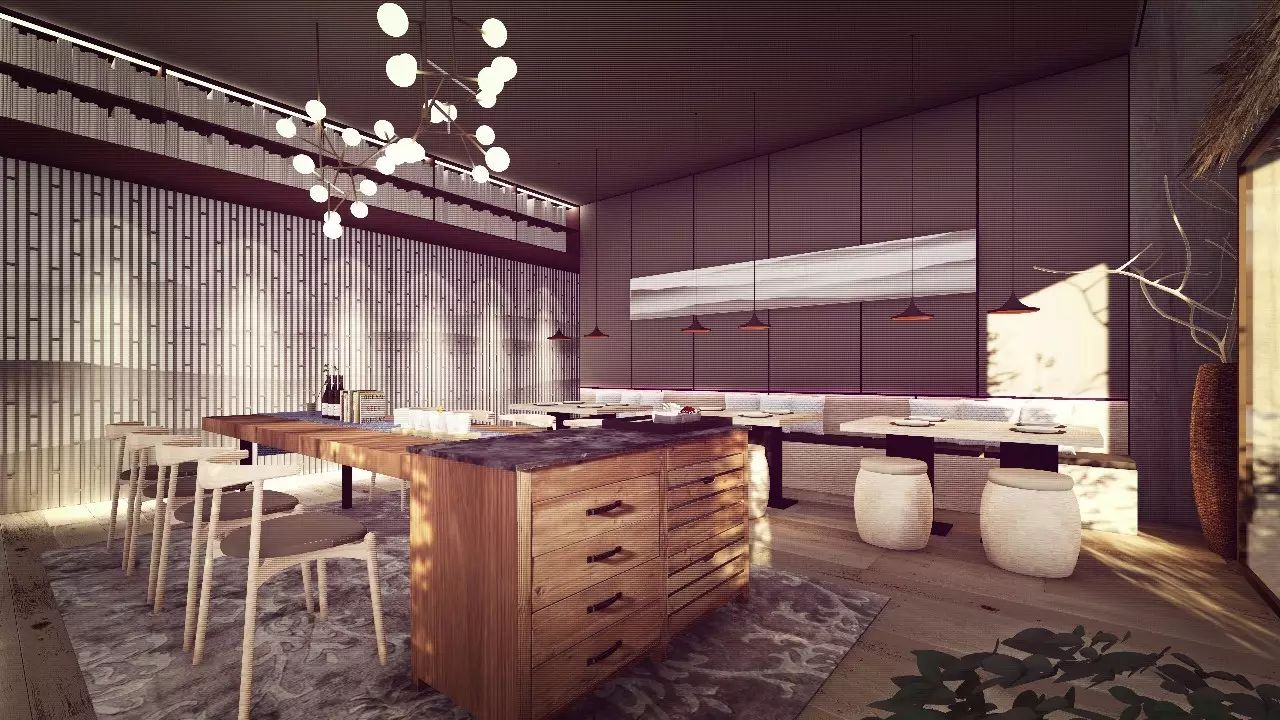 梧桐小筑，一幅靜靜舒展的水墨畫卷