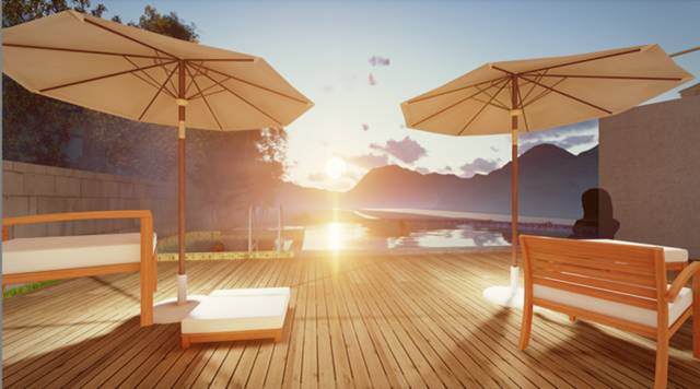 梧桐小筑，一幅靜靜舒展的水墨畫卷