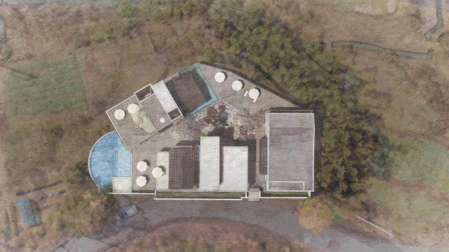 梧桐小筑，一幅靜靜舒展的水墨畫卷