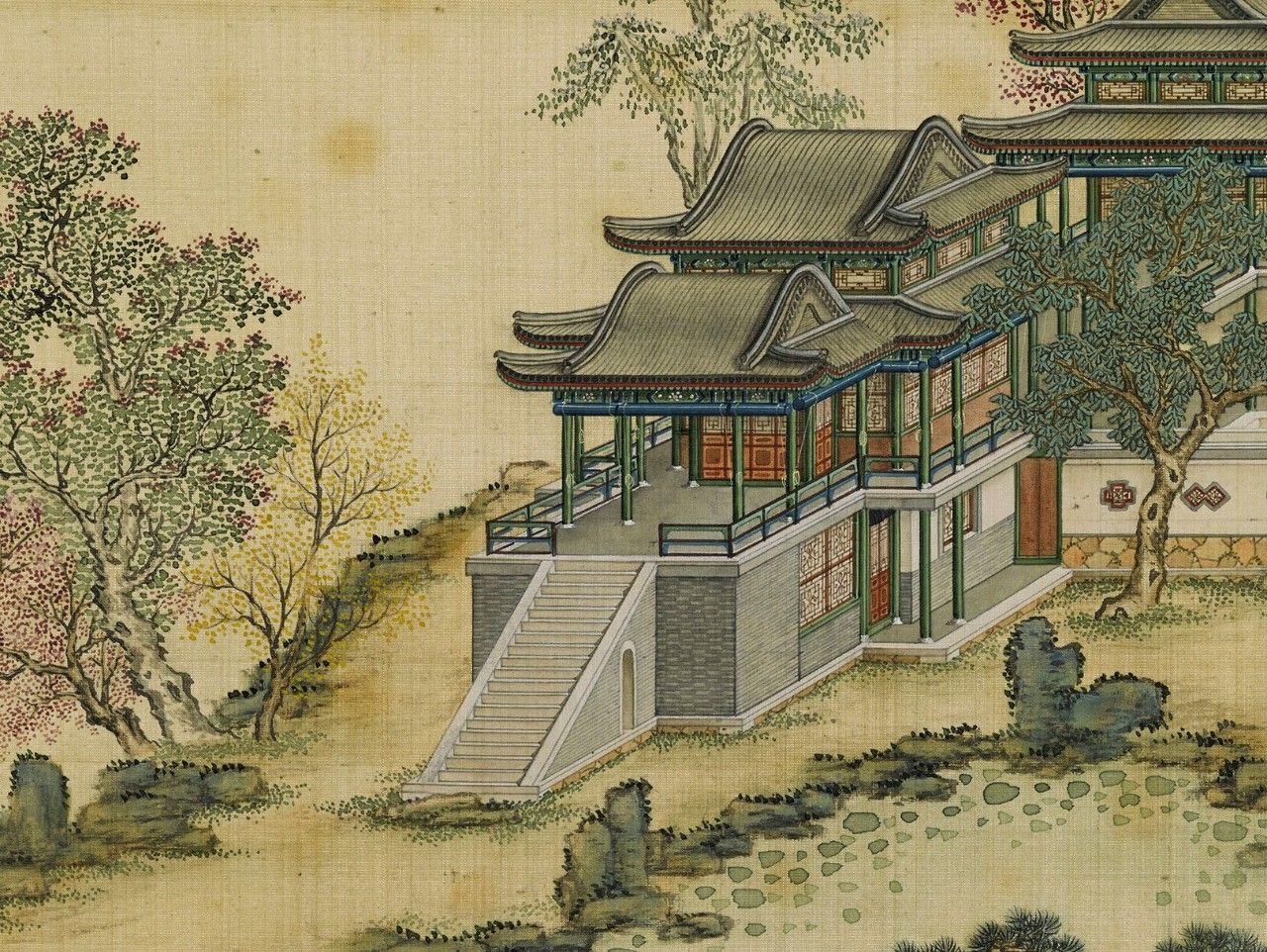 國(guó)畫(huà)：傾世絕美圓明園比你想像的更美《一》