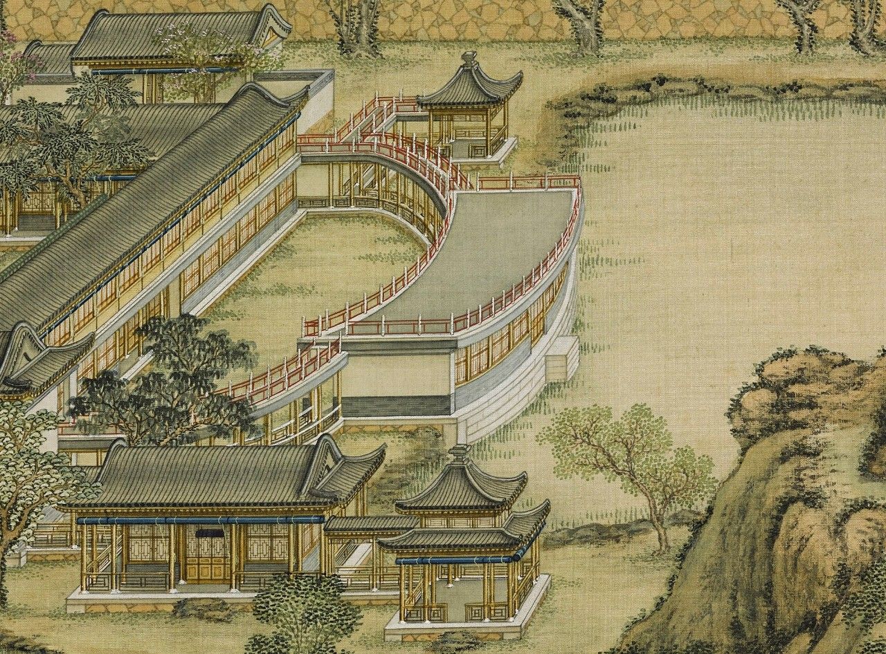 國畫：傾世絕美圓明園比你想像的更美《一》