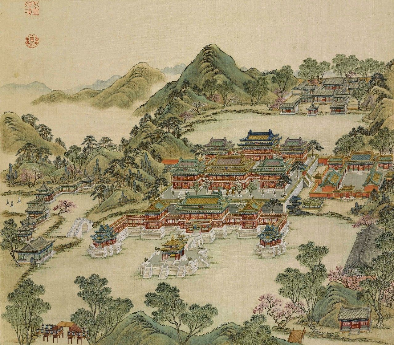 國(guó)畫(huà)：傾世絕美圓明園比你想像的更美《二》