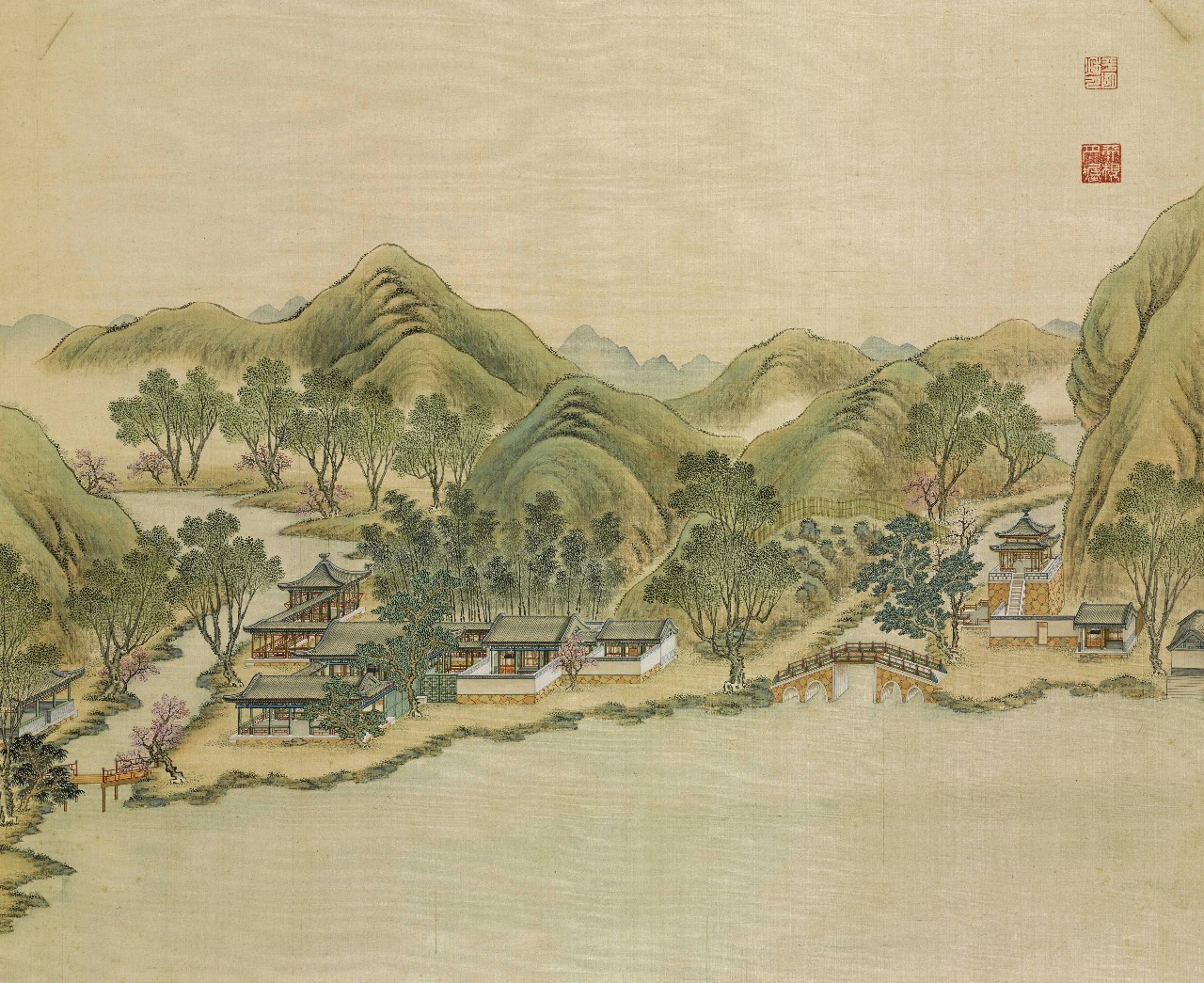 國(guó)畫(huà)：傾世絕美圓明園比你想像的更美《二》