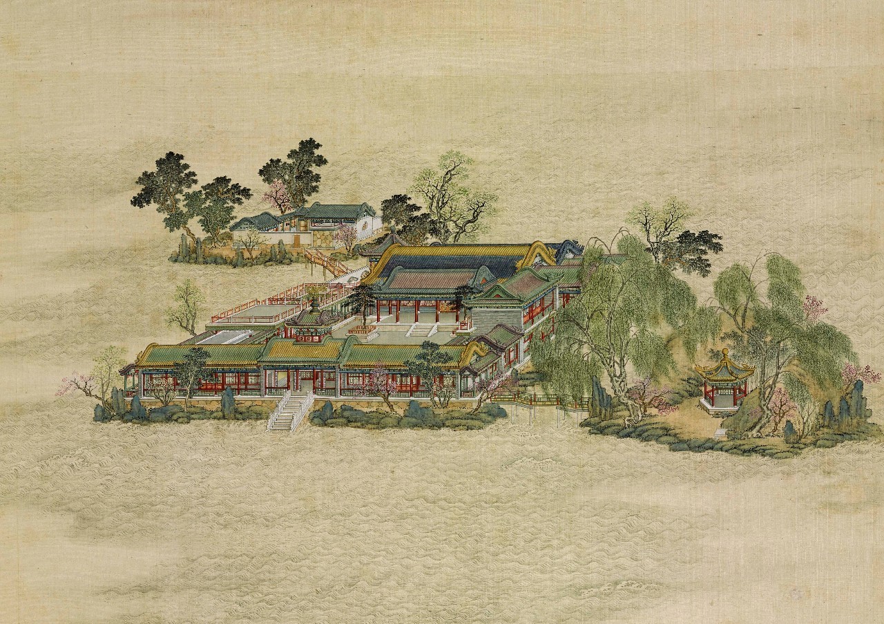 國畫：傾世絕美圓明園比你想像的更美《二》