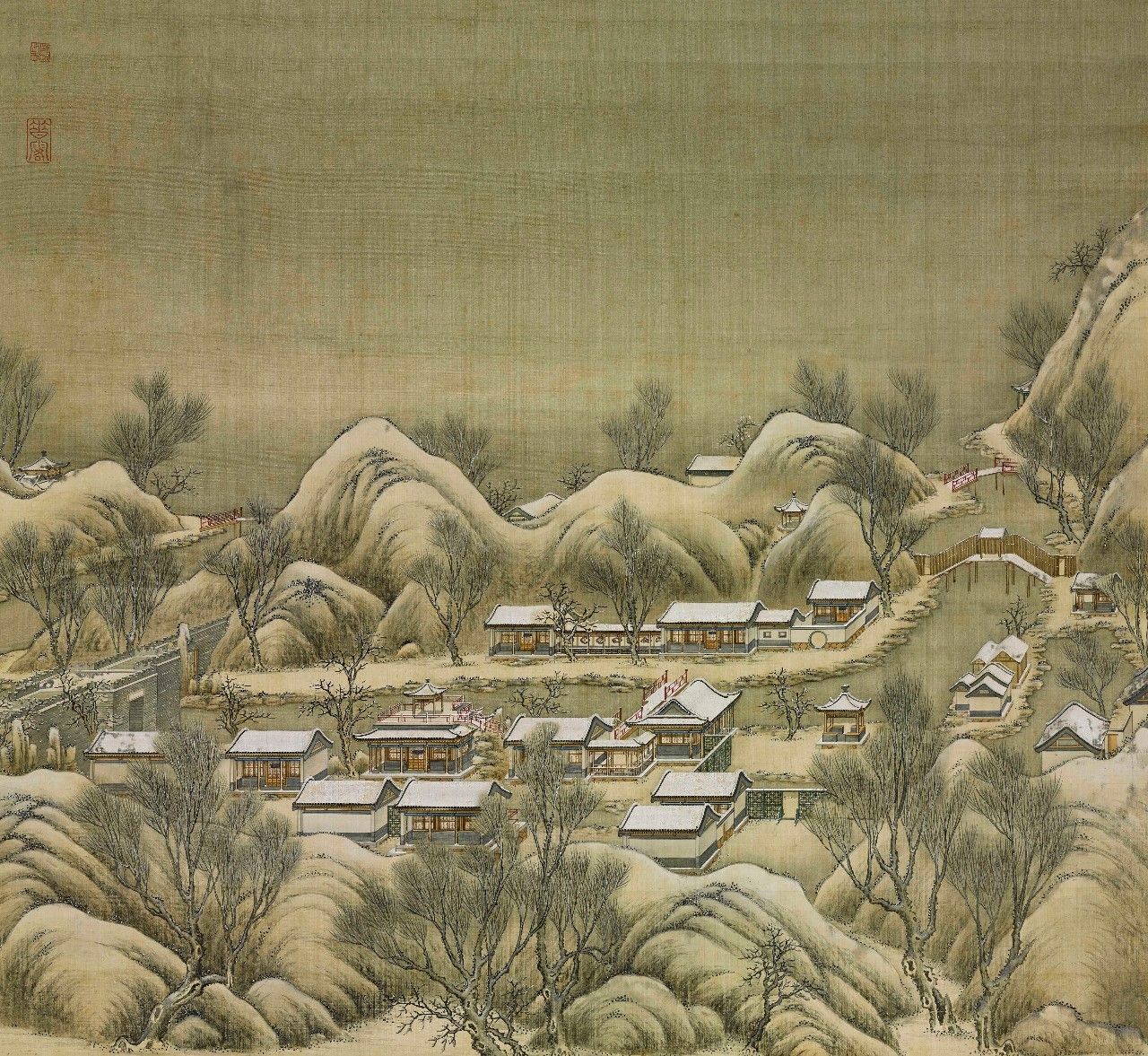 國畫：傾世絕美圓明園比你想像的更美《二》