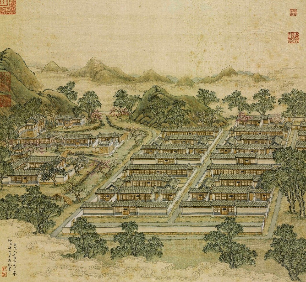 國(guó)畫(huà)：傾世絕美圓明園比你想像的更美《二》