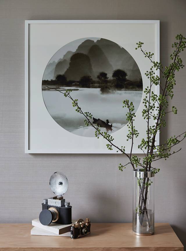 新中式玄關(guān)，推開門就讓人驚艷到心!