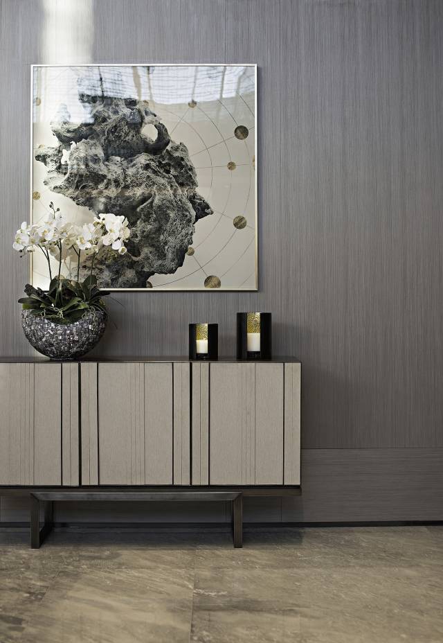 新中式玄關(guān)，推開門就讓人驚艷到心!