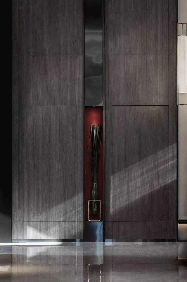 新中式玄關(guān)，推開(kāi)門(mén)就讓人驚艷到心!