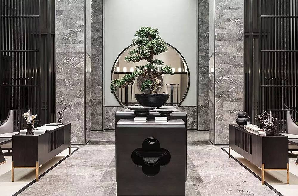 新中式玄關(guān)，推開門就讓人驚艷到心!