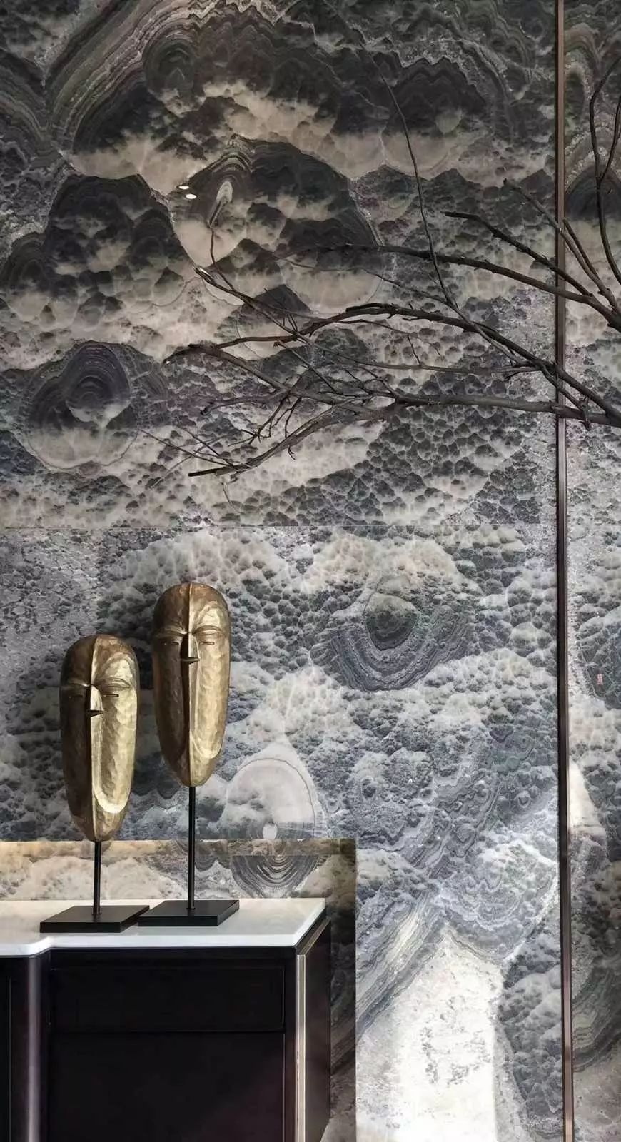 新中式玄關(guān)，推開(kāi)門(mén)就讓人驚艷到心!