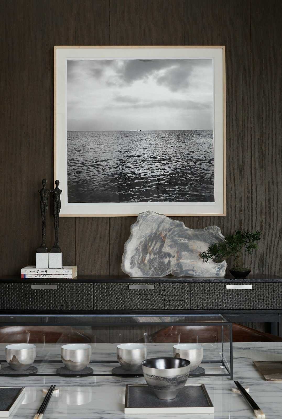 新中式玄關(guān)，推開(kāi)門(mén)就讓人驚艷到心!