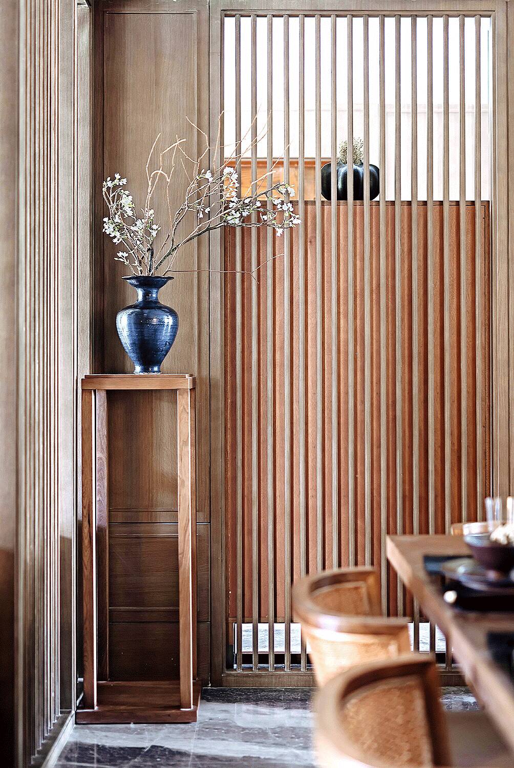 新中式玄關(guān)，推開門就讓人驚艷到心!