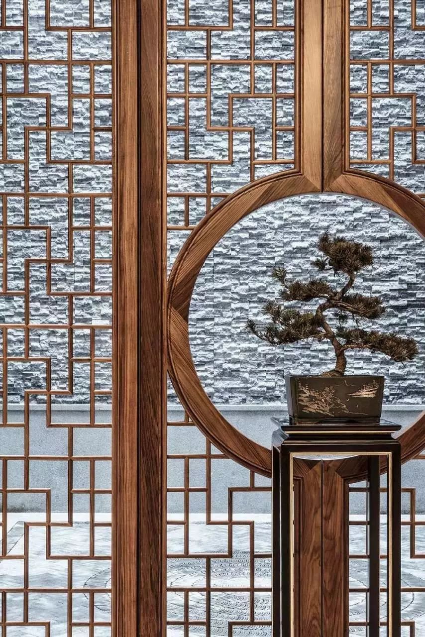 新中式玄關(guān)，推開門就讓人驚艷到心!