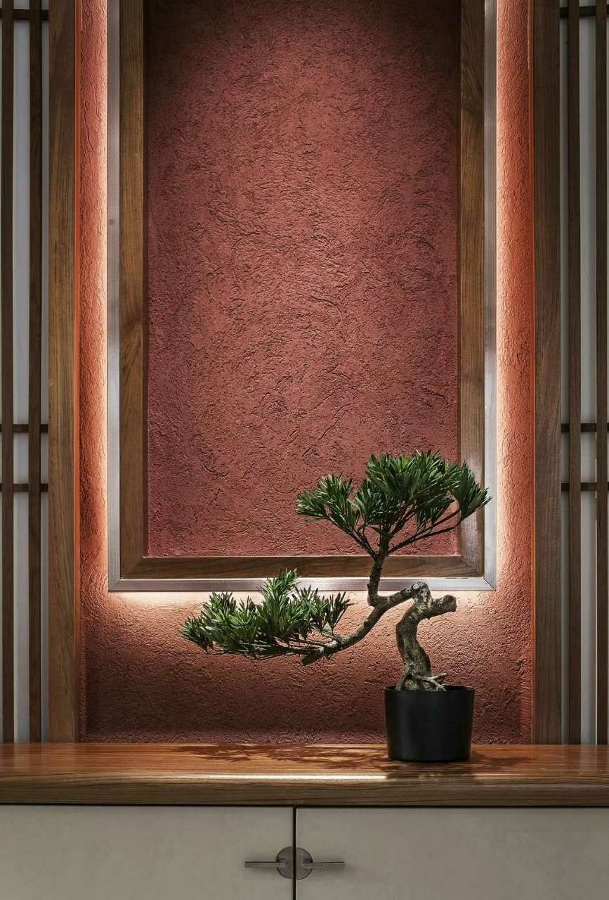 新中式玄關，推開門就讓人驚艷到心!