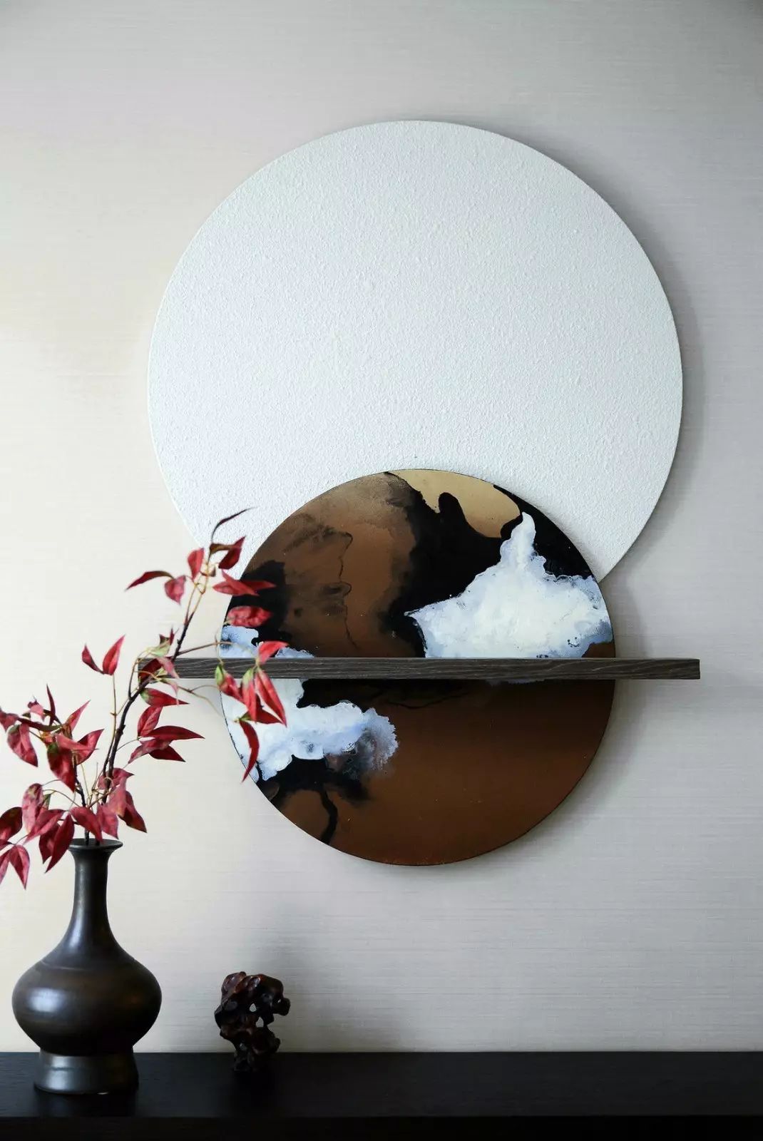 新中式玄關，推開門就讓人驚艷到心!