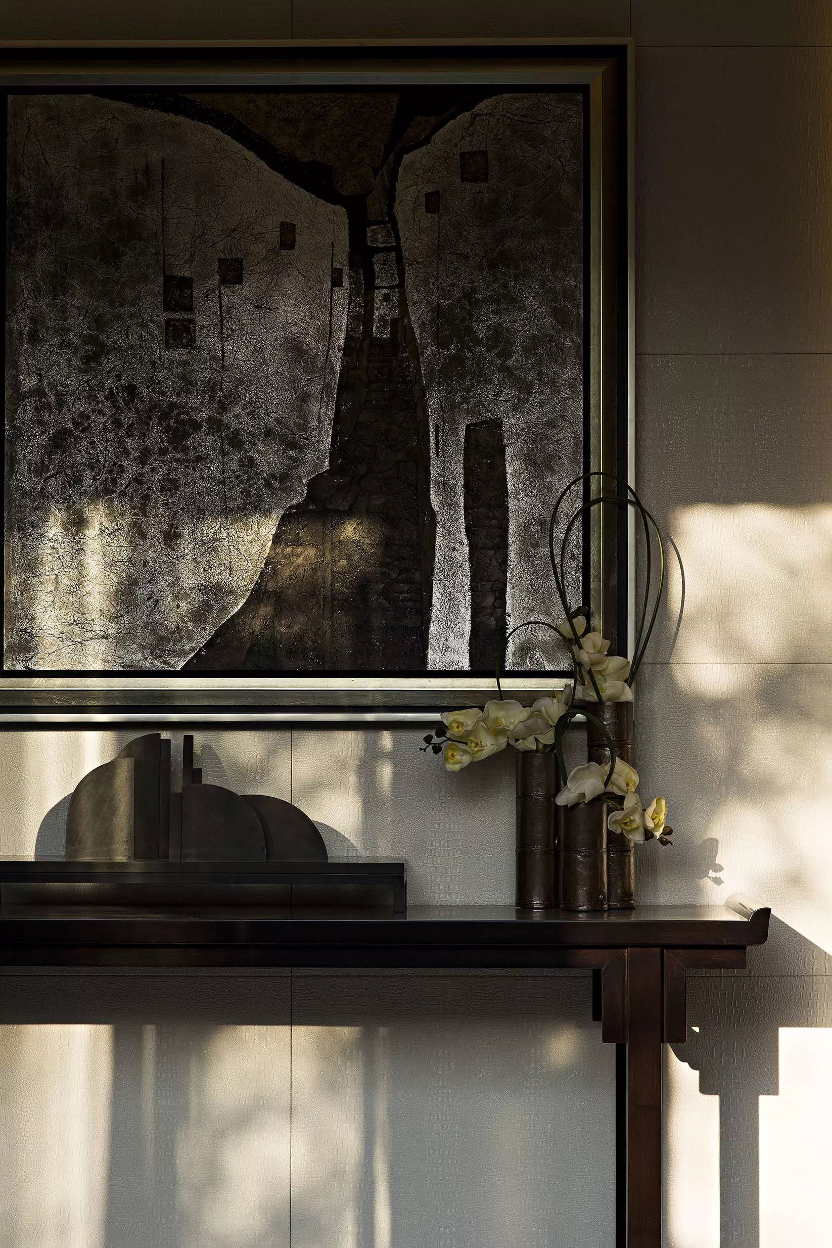 新中式玄關(guān)，推開門就讓人驚艷到心!