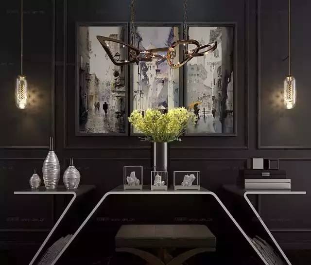 新中式玄關(guān)，推開門就讓人驚艷到心!