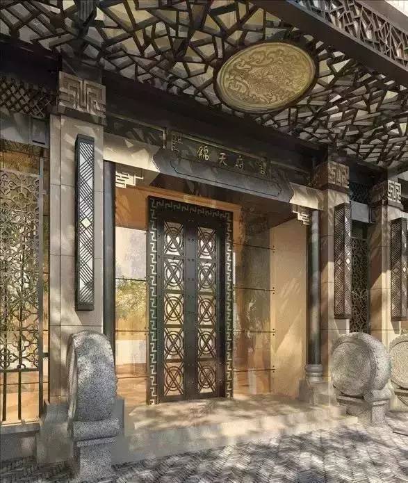 精美的中式門頭設(shè)計