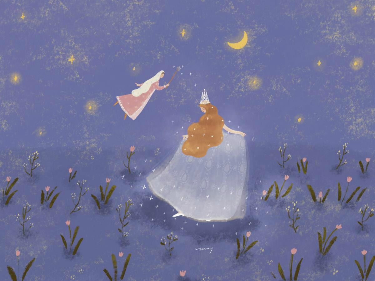 夢(mèng)幻童話公主插畫欣賞