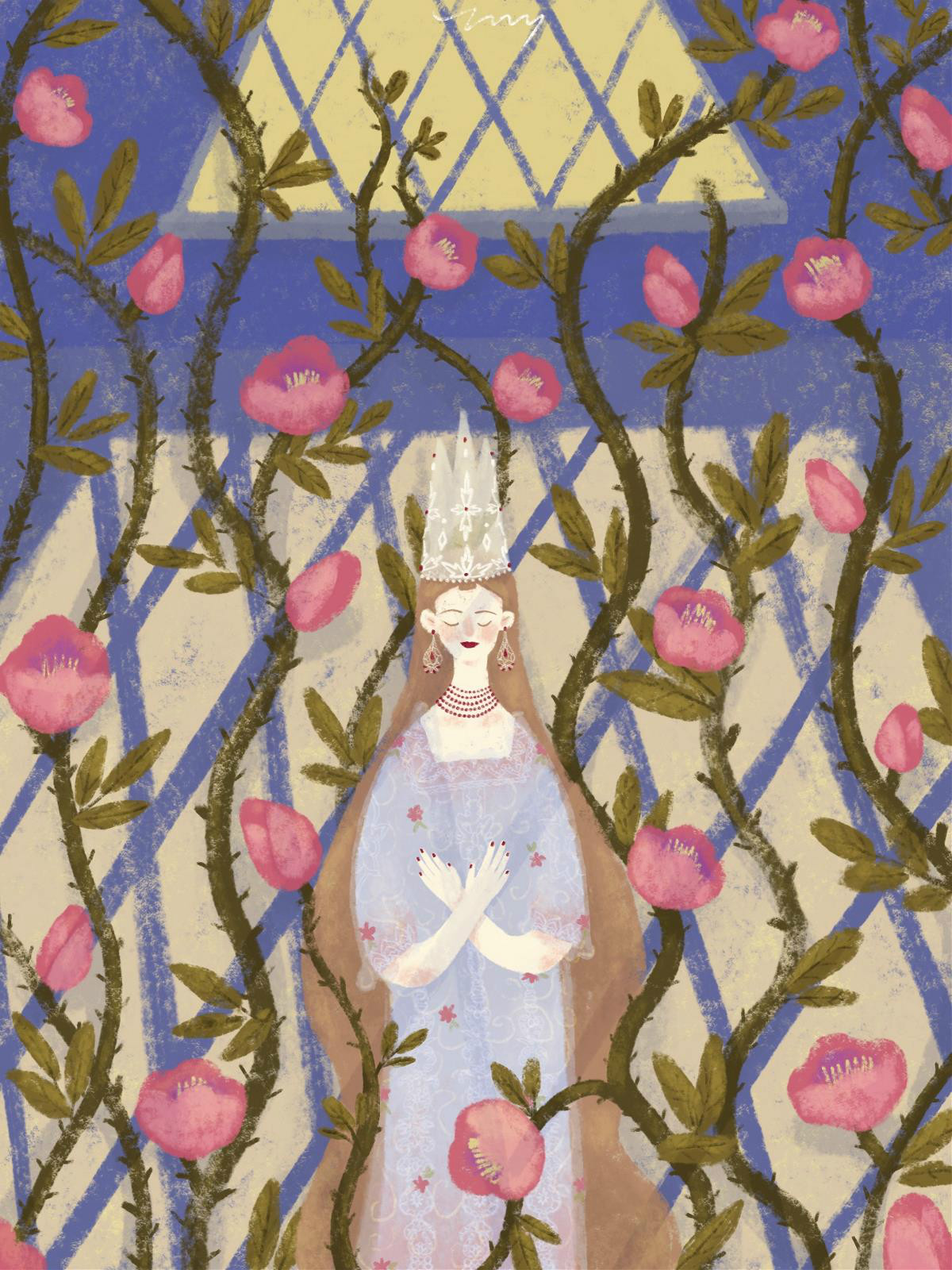 夢(mèng)幻童話公主插畫欣賞