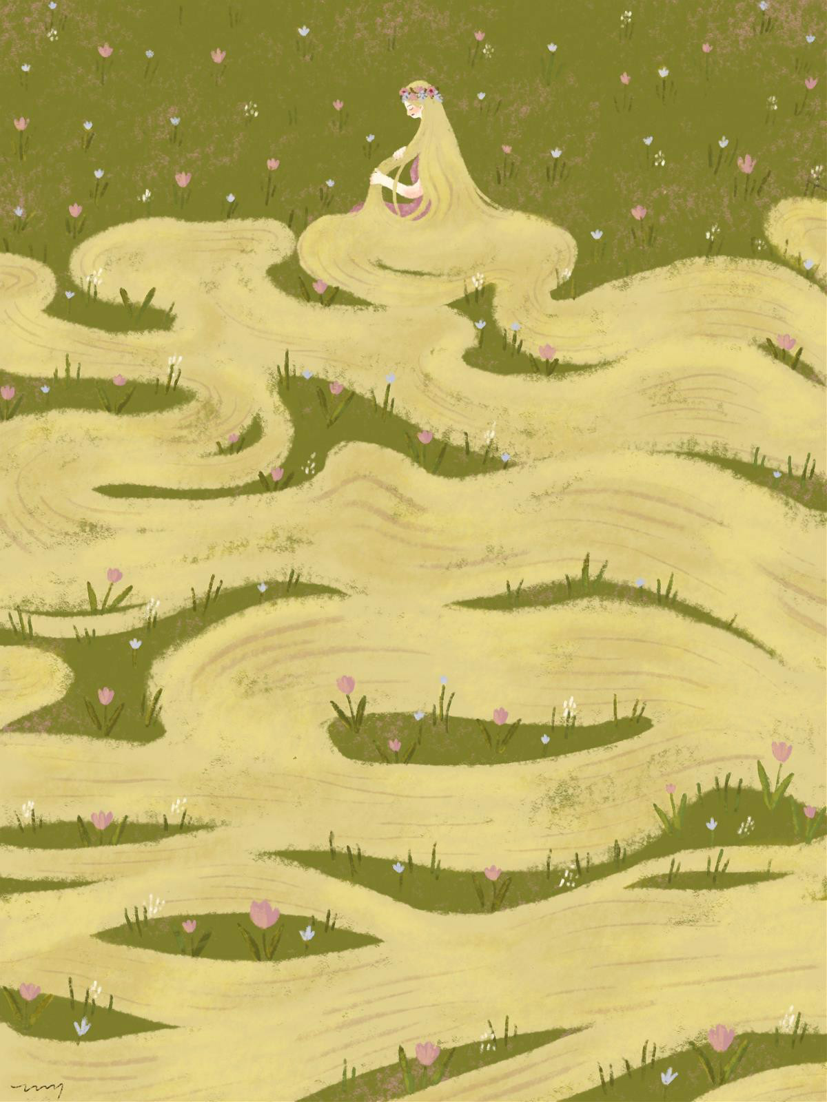 夢(mèng)幻童話公主插畫欣賞