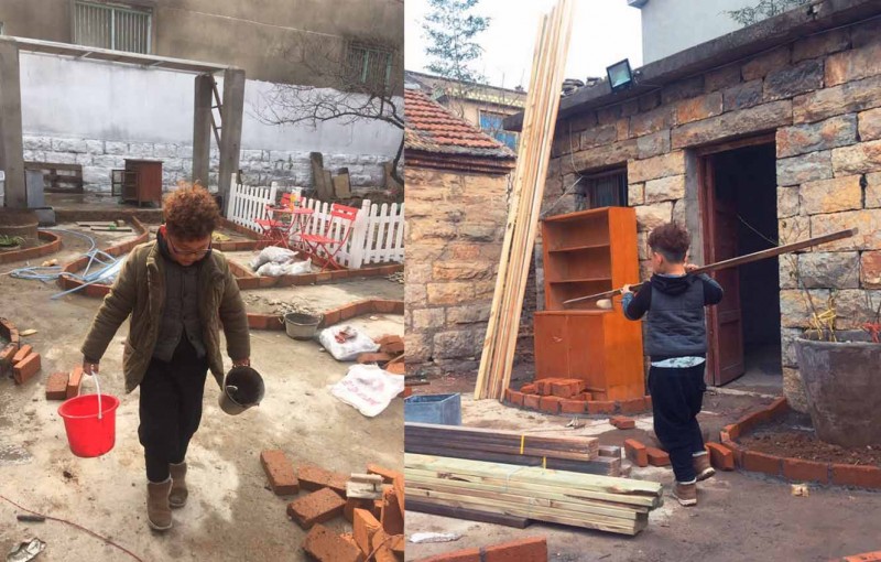 桃花源，有花為伴有茶糊口每一天都是美好光陰