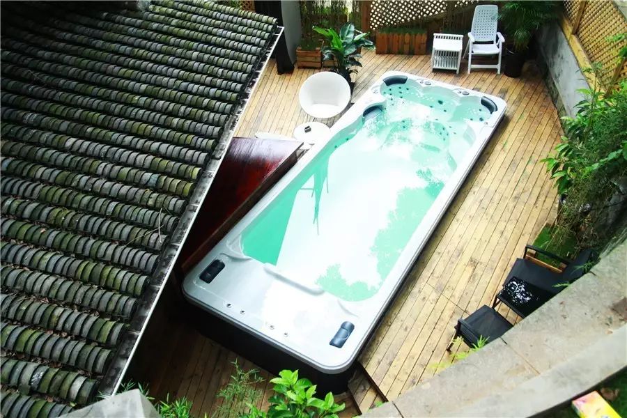 杭州·若白雅苑，擁有無邊泳池「最好泡民宿」