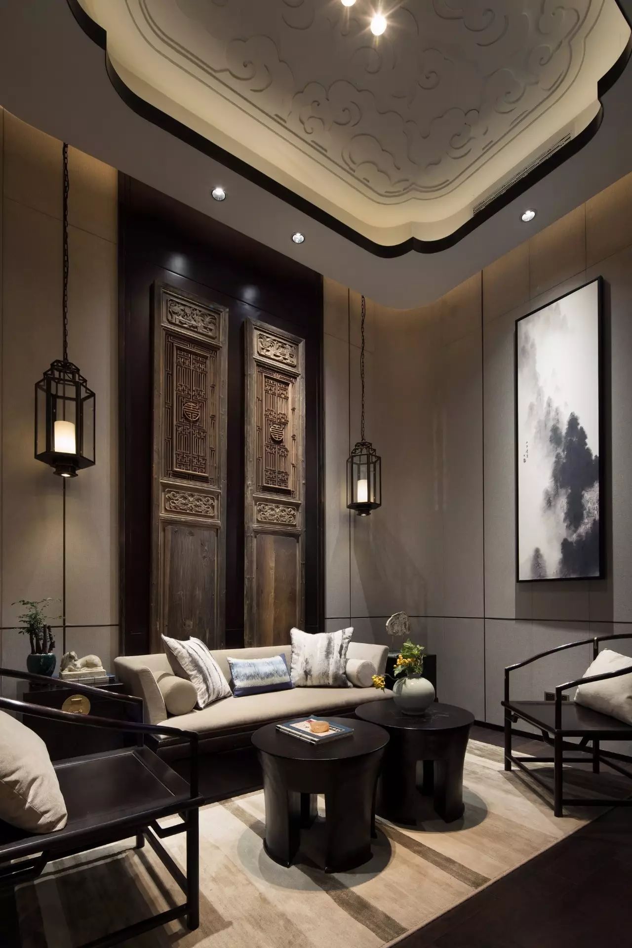 水墨中式，“游園驚夢”裝修設(shè)計