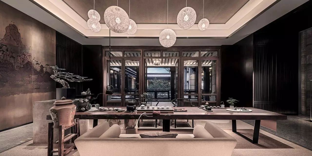 水墨中式，“游園驚夢(mèng)”裝修設(shè)計(jì)