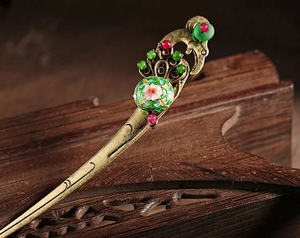 錦繡年華發(fā)飾古風(fēng)盤發(fā)簪子頭飾